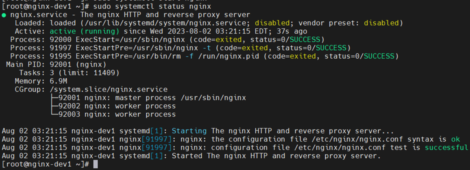 Instalacja Nginx